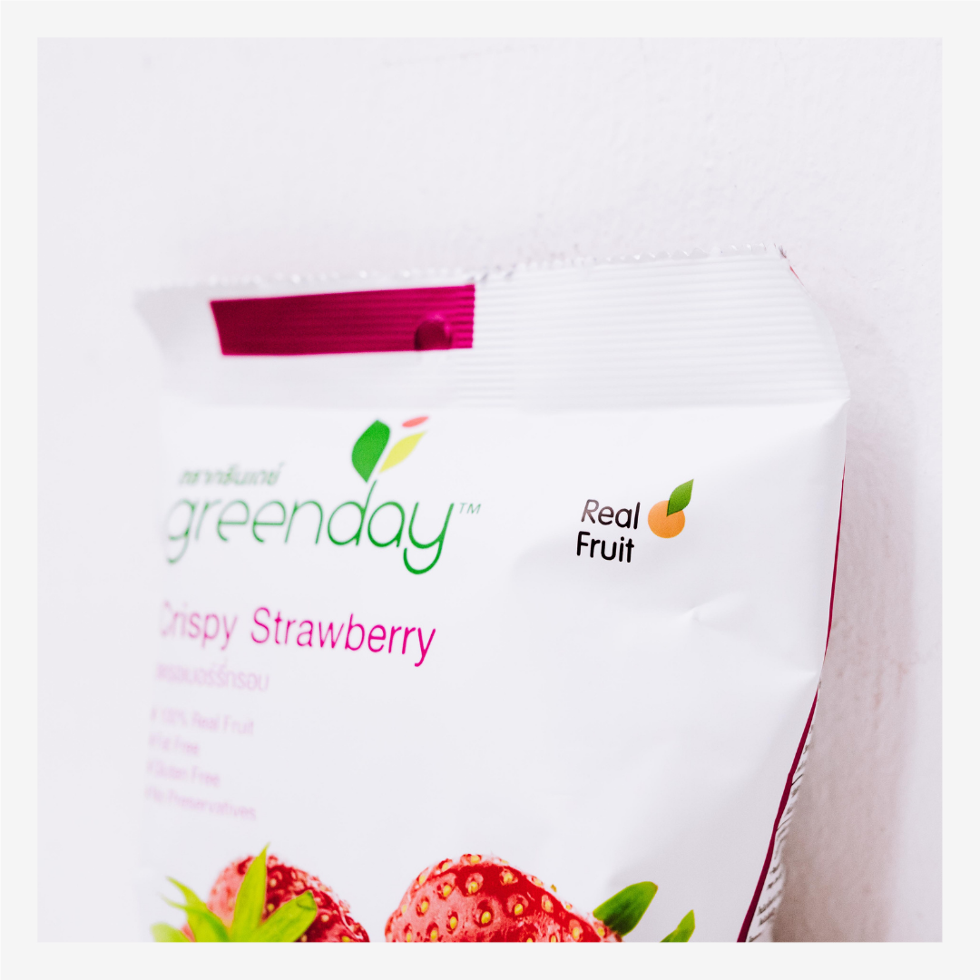 Greenday Freeze-Dried Strawberry Snacks