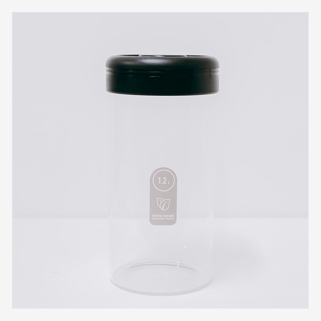 Timemore 1200ml Vacuum Sealed Glass Canister