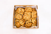 Mini Mixed Raisins Pinwheel & Maple Pecan Plait